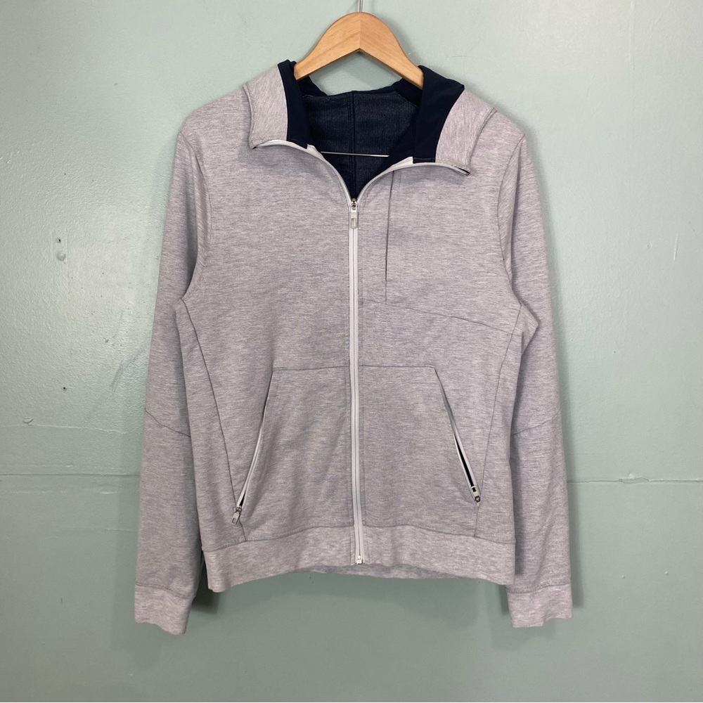 Lululemon City Sweat Zip Hoodie Gray Size Medium